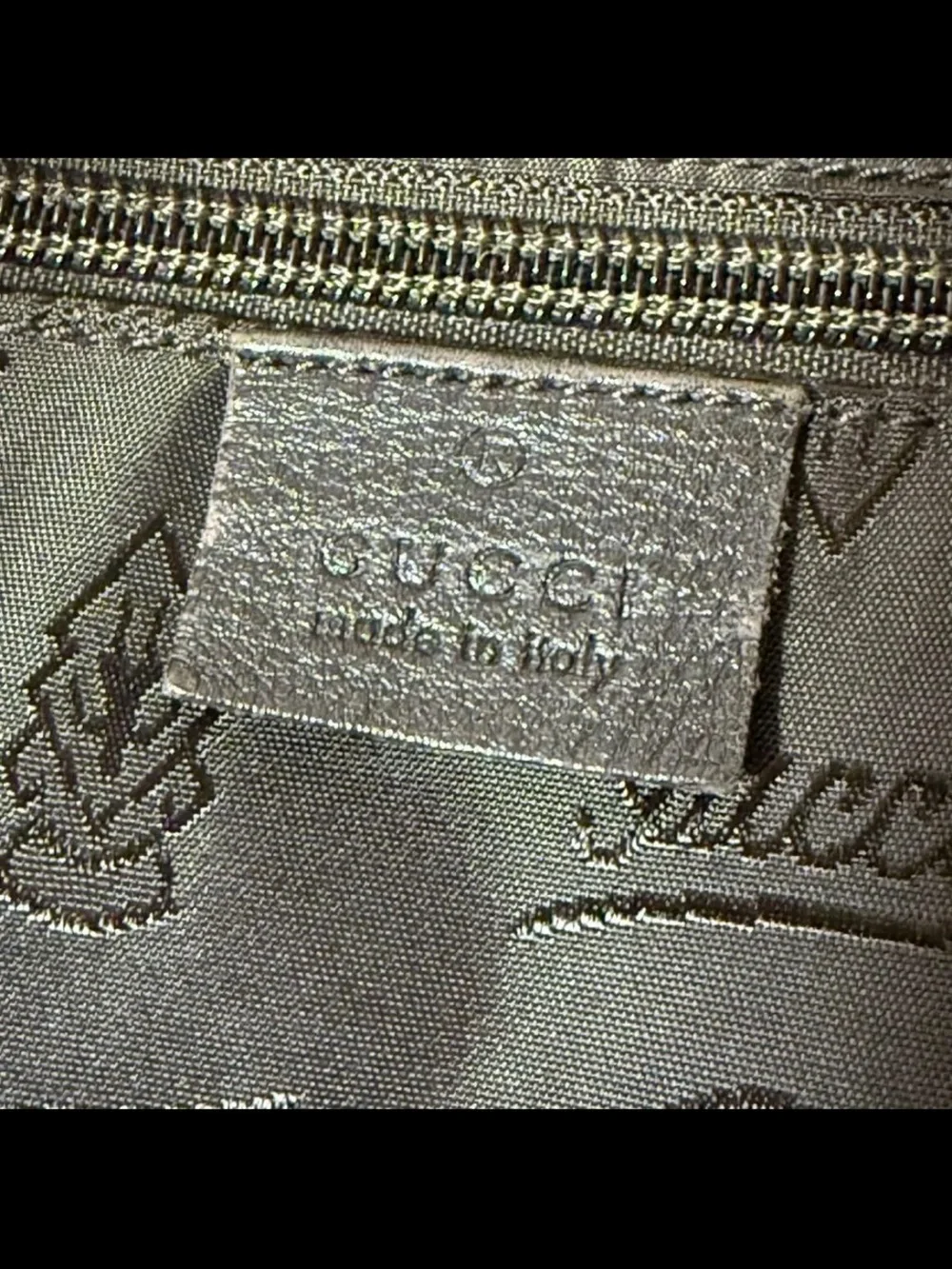 Gucci Black Embossed GG Leather Briefcase with Top Handles